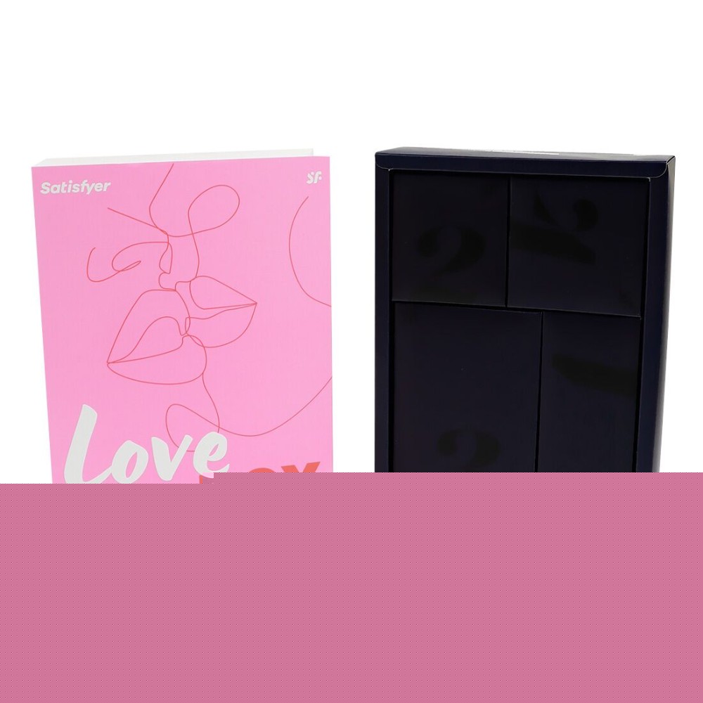 Подарунковий набір Satisfyer Love Box, іграшка для нього та для неї, білизна, мішечок для зберігання - зображення 1