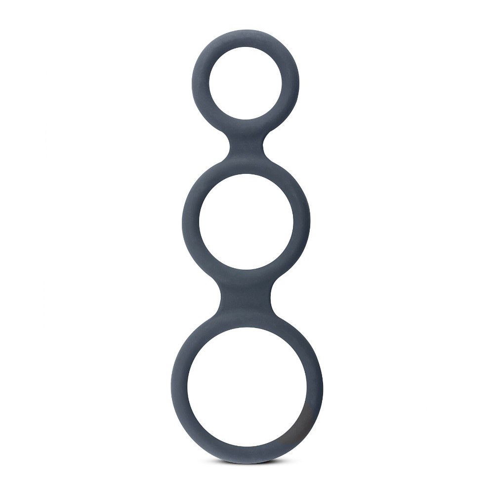 Потрійне ерекційне кільце Boners Triple Ring, діаметр 2,6; 3,3 та 3,8 см - зображення 1