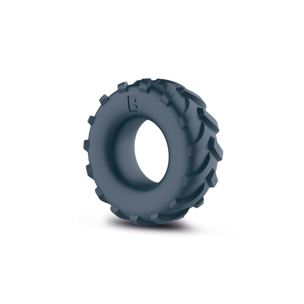 Ерекційне кільце-шина Boners Tire Cock Ring – Grey, внутрішній діаметр 2,5 см - зображення 1