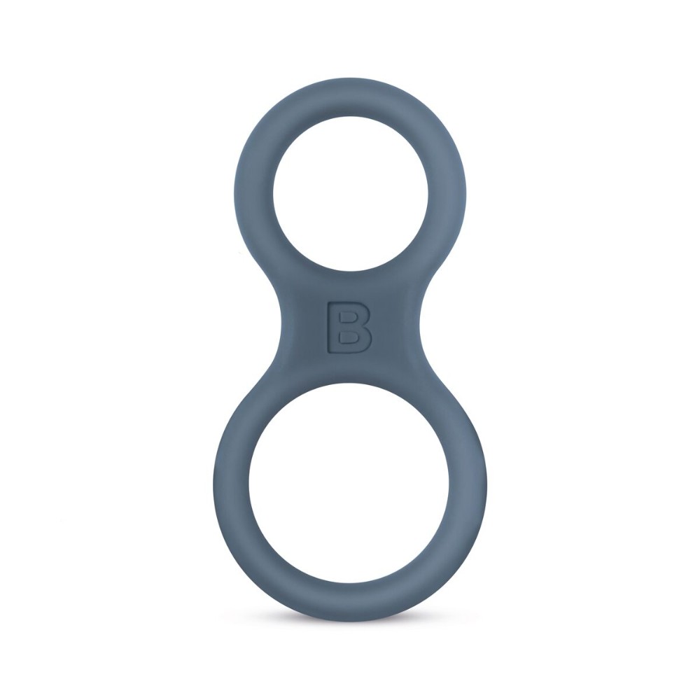 Подвійне ерекційне кільце Boners Classic Cock & Ball Ring, діаметр 3 та 3,8 см - зображення 1