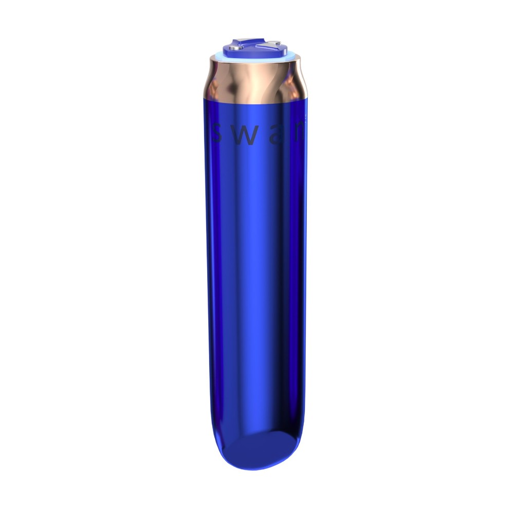 Віброкуля Swan Maximum + Comfy Cuff Blue, суперпотужна, різна інтенсивність, силіконова манжета - зображення 1