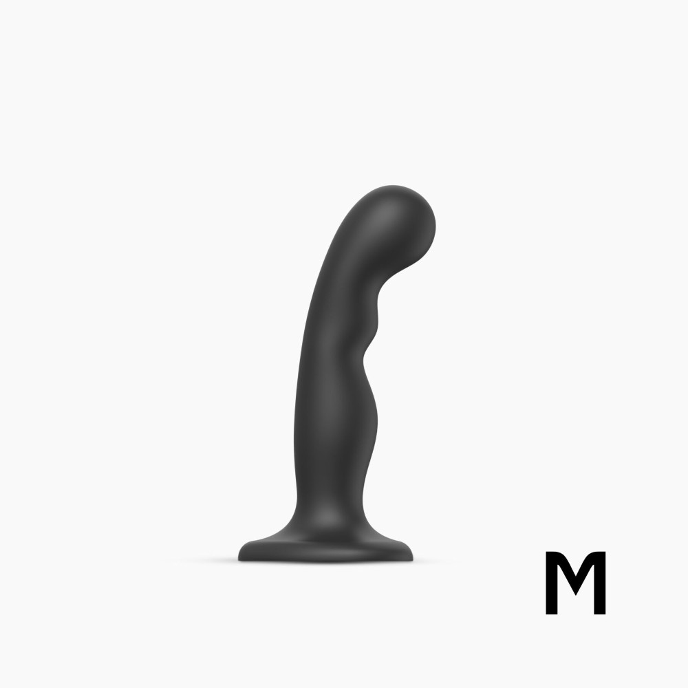Насадка для страпона Strap-On-Me Dildo Plug P&G Black M - зображення 1