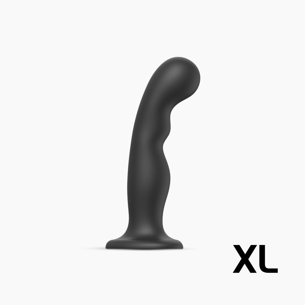 Насадка для страпона Strap-On-Me Dildo Plug P&G Black XL - зображення 1