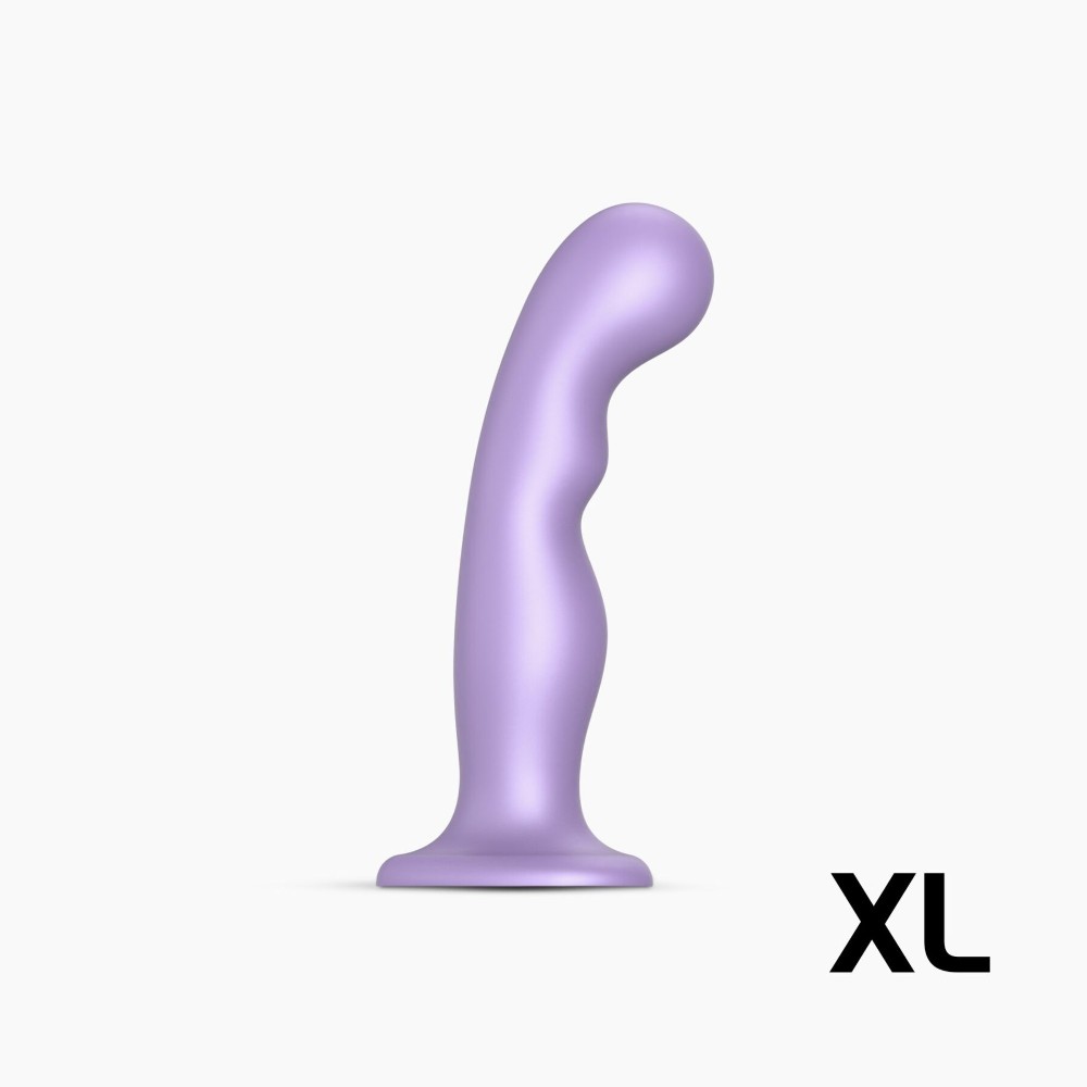 Насадка для страпона Strap-On-Me Dildo Plug P&G Lilas Metallic XL - зображення 1