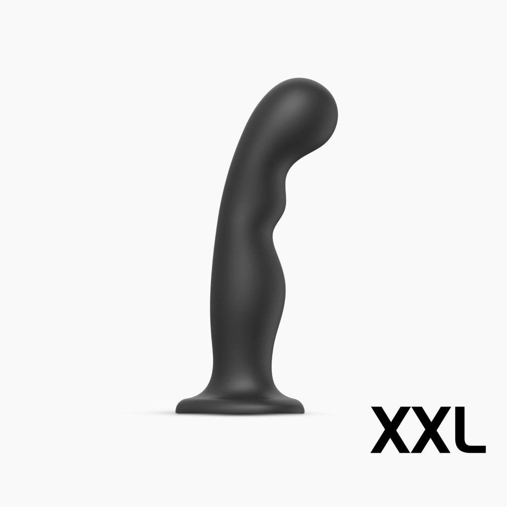 Насадка для страпона Strap-On-Me Dildo Plug P&G Black XXL - зображення 1