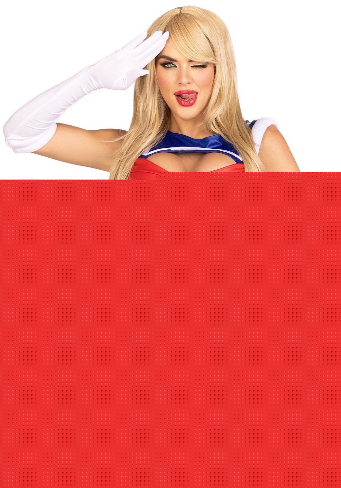 Еротичний костюм Сейлор Мун Leg Avenue Sexy Sailor XS, сукня, рукавички, бант - зображення 1