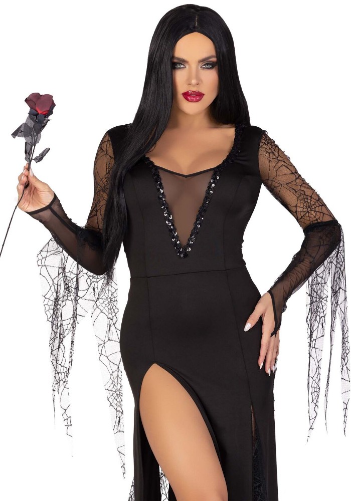 Костюм Мортіші Аддамс Leg Avenue Sexy Spooky Morticia M - зображення 1