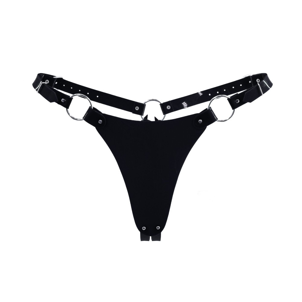 Трусики класичні Feral Feelings - String Bikini Black - зображення 1