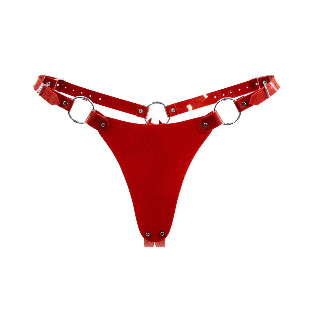 Трусики класичні Feral Feelings - String Bikini Red - зображення 1