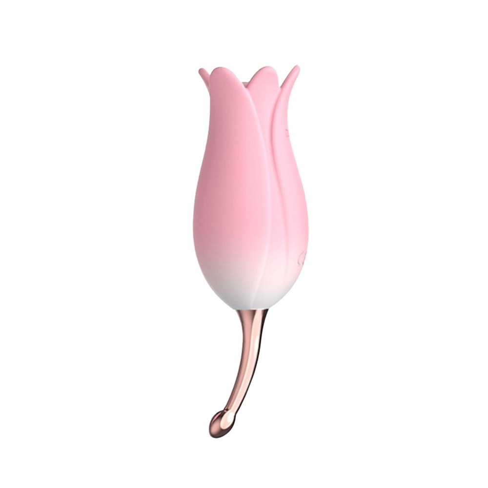 Ультразвуковий вібратор для клітора Otouch Bloom Ultrasonic Clitoris, 2 дод. насадки - зображення 1