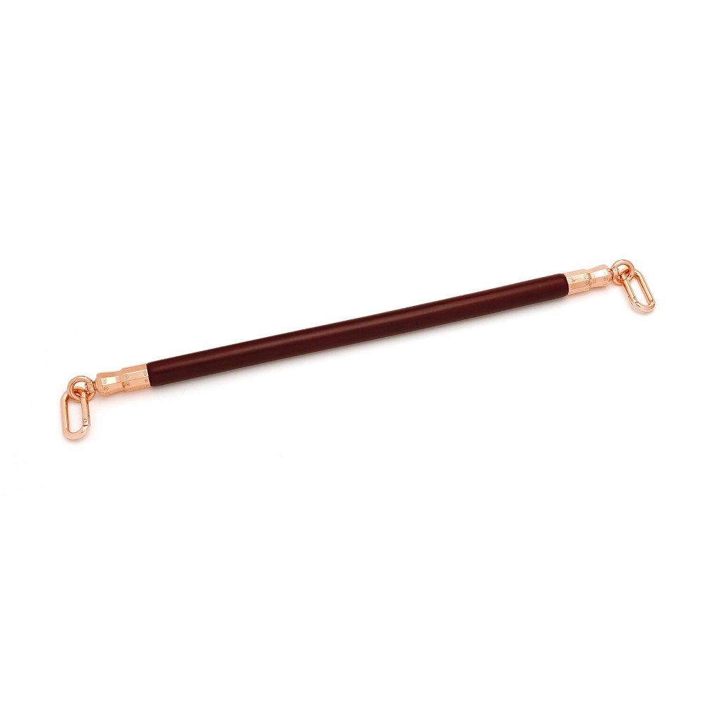 Фіксатор-розпірка для ніг або рук Liebe Seele Wine Red Spreader Bar, дерево + натуральна шкіра - зображення 1