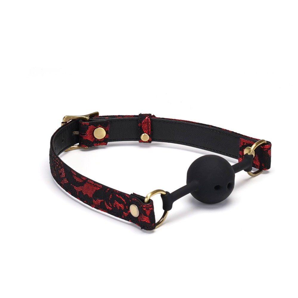Повітропроникний кляп Liebe Seele Victorian Garden Ball Gag - зображення 1