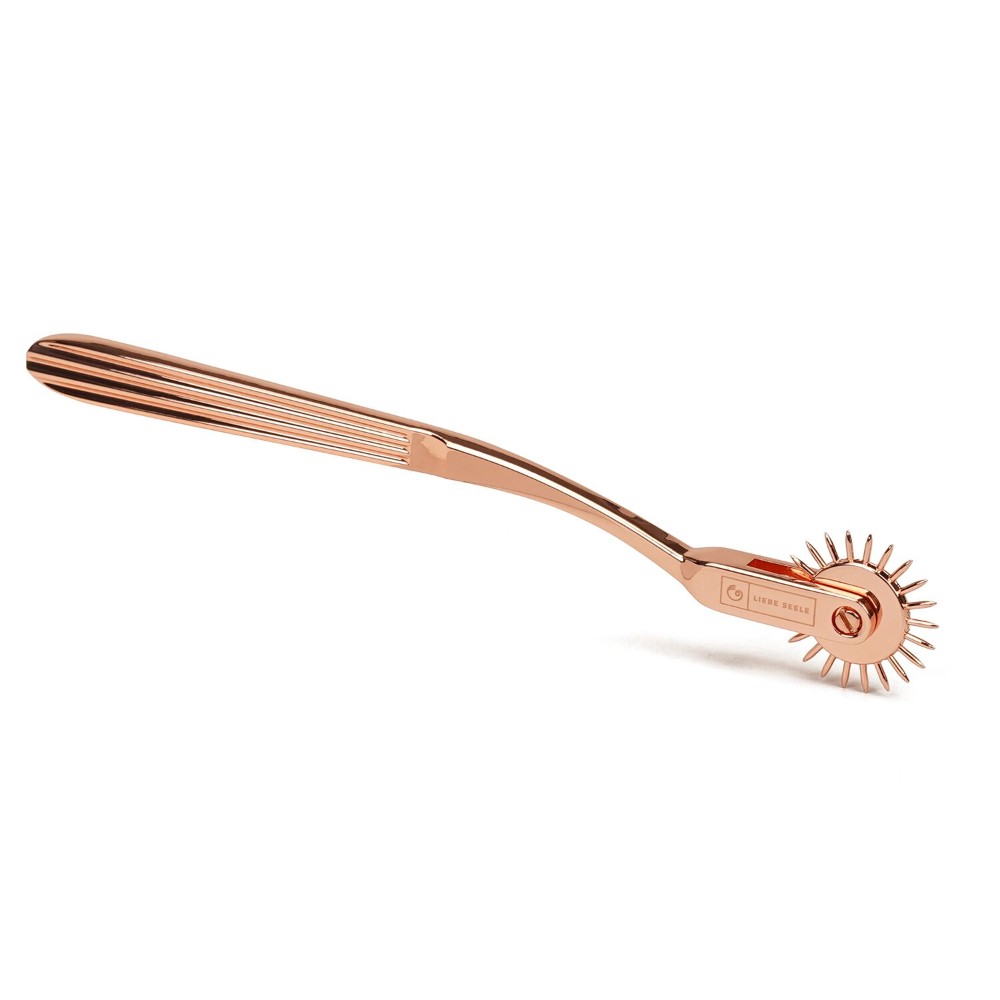 Колесо Вартенберга Liebe Seele One-Row Wartenberg Pinwheel Rose Gold - зображення 1