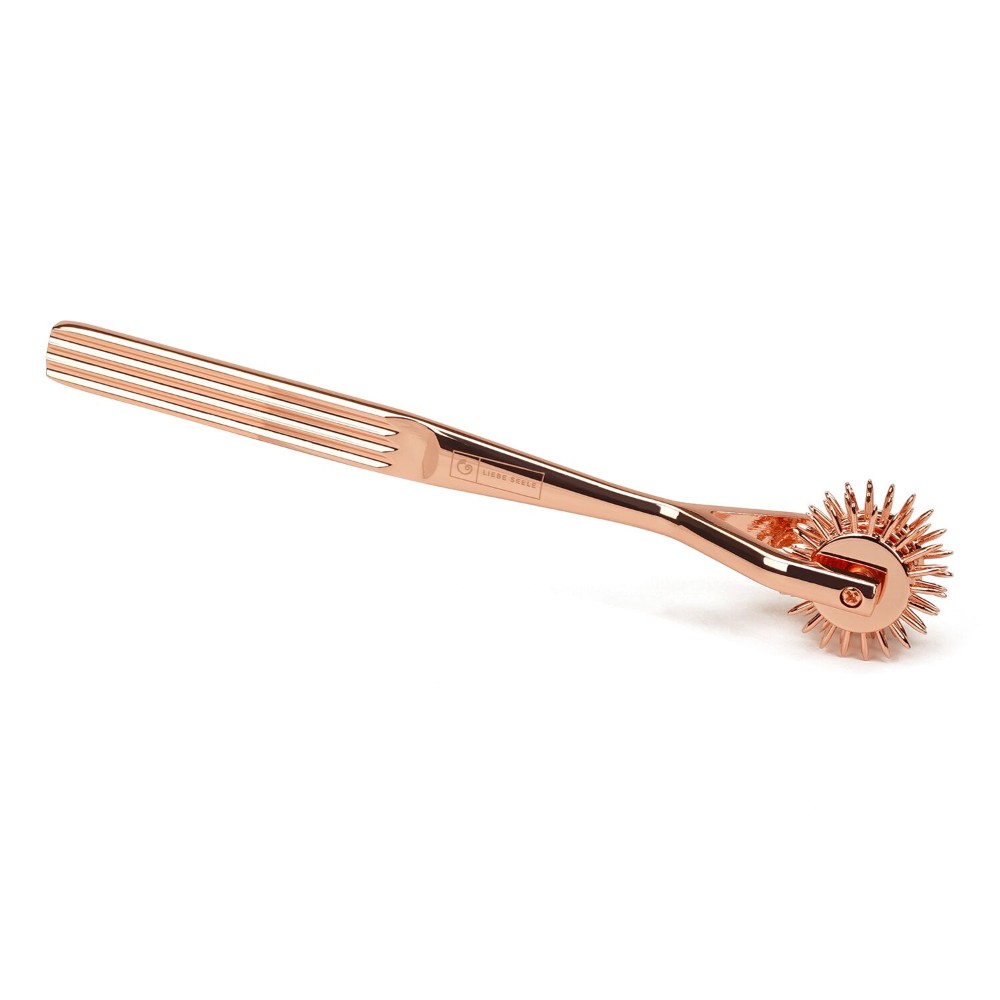 Потрійне колесо Вартенберга Liebe Seele Three-Row Wartenberg Pinwheel Rose Gold - зображення 1
