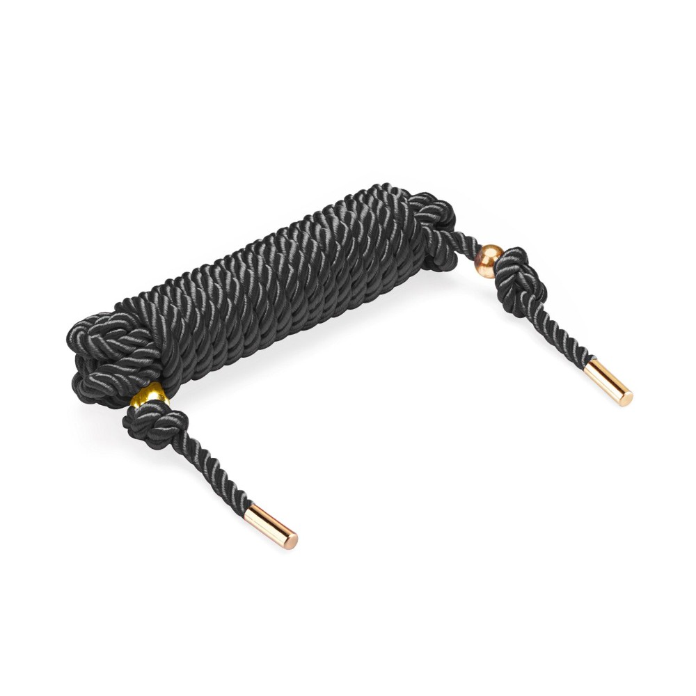 Мотузка для шибарі Liebe Seele Shibari 5M Rope Black, комбінований склад - зображення 1