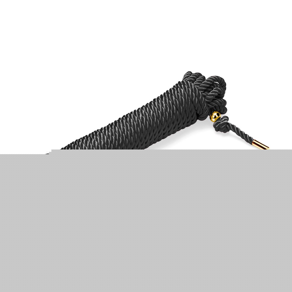Мотузка для шибарі Liebe Seele Shibari 10M Rope Black, комбінований склад - зображення 1