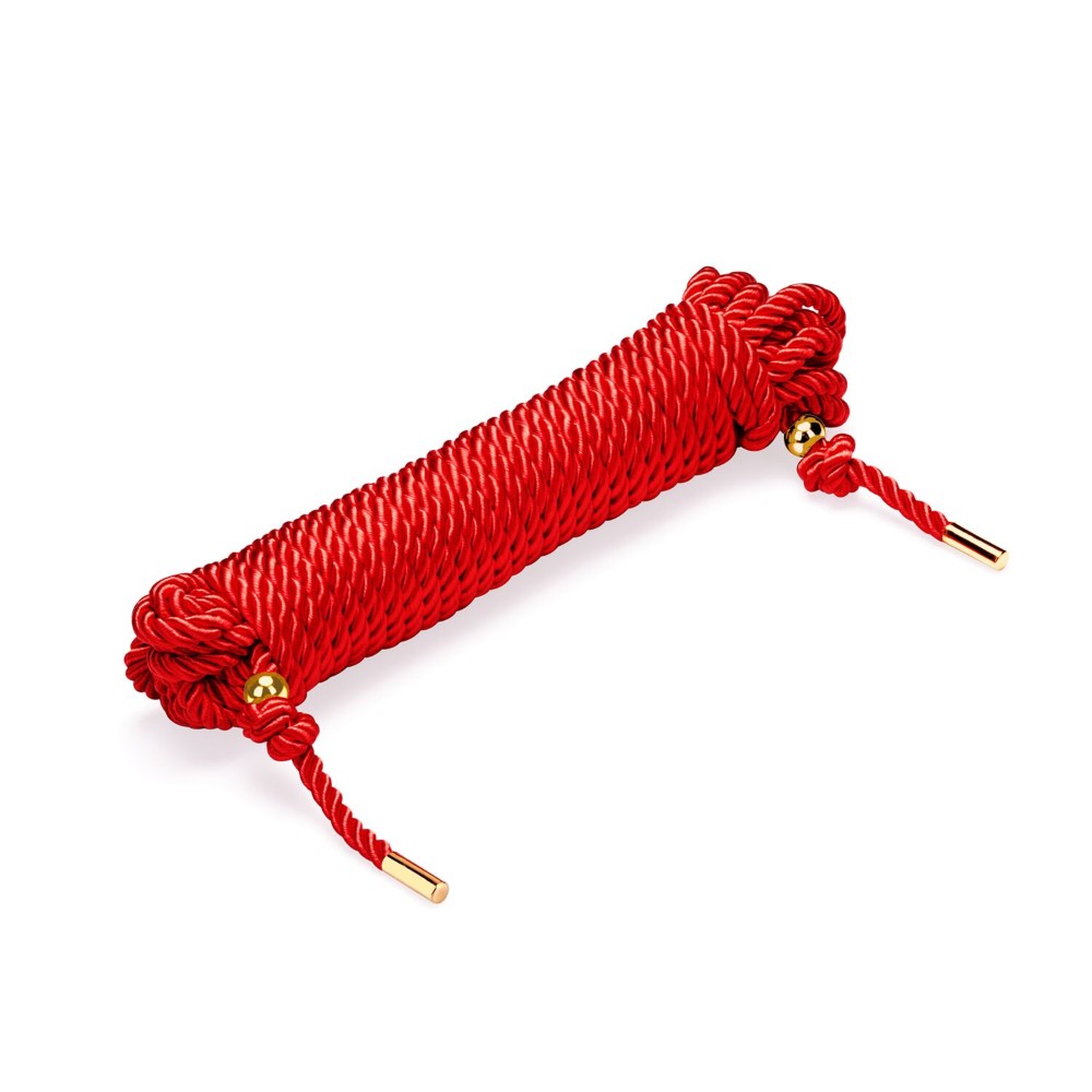 Мотузка для шибарі Liebe Seele Shibari 10M Rope Red, комбінований склад - зображення 1