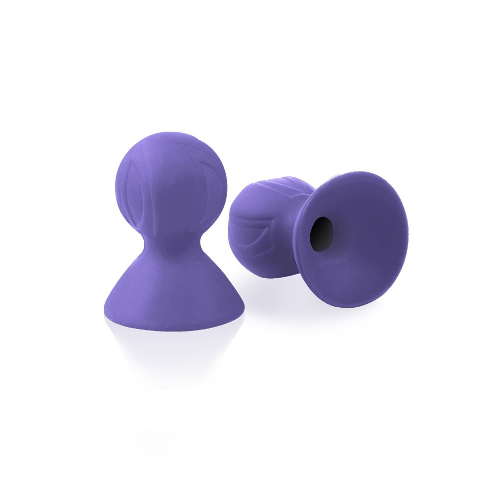 Присоски для сосків Liebe Seele Nipple Suckers Purple, силікон - зображення 1