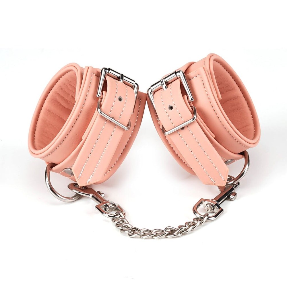 Наручники Liebe Seele Dark Candy Pink Wrist Cuffs - зображення 1