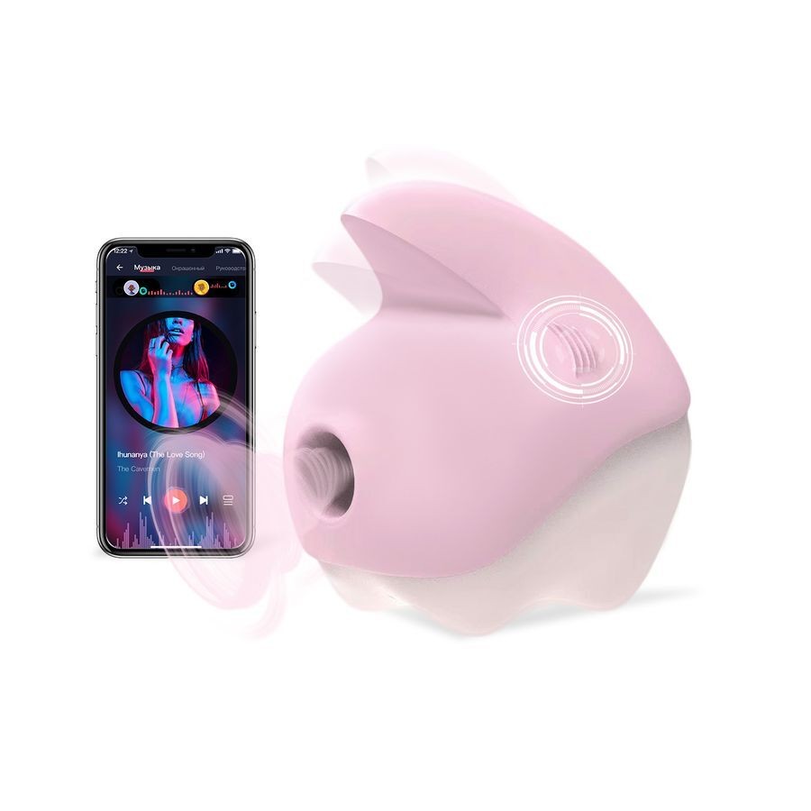 Вакуумний кліторальний смарт-стимулятор Magic Motion Unicorn Pink з вібрацією - зображення 1