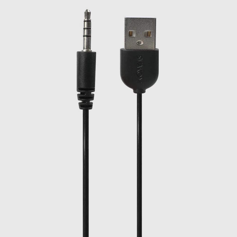 USB-кабель для заряджання Svakom 3.5mm Charge cable Black (Sam Neo, Robin, Hannes Neo, Alex Neo 2) - зображення 1