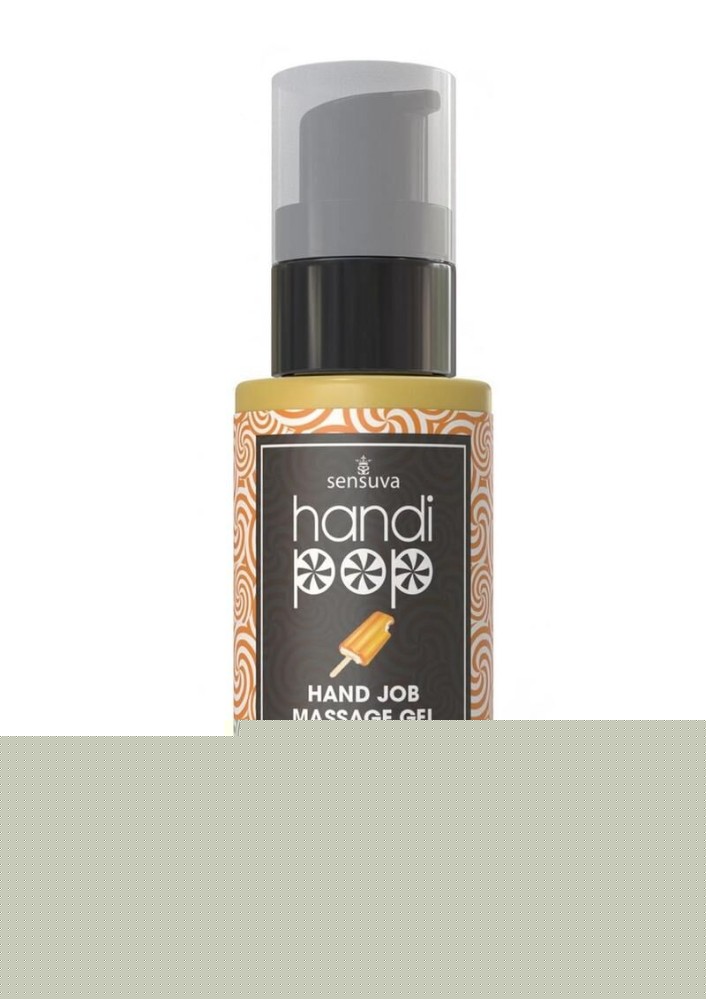 Смачний гель для вишуканих мануальних та оральних пестощів Sensuva — Handipop Orange Creamsicle 59мл - зображення 1