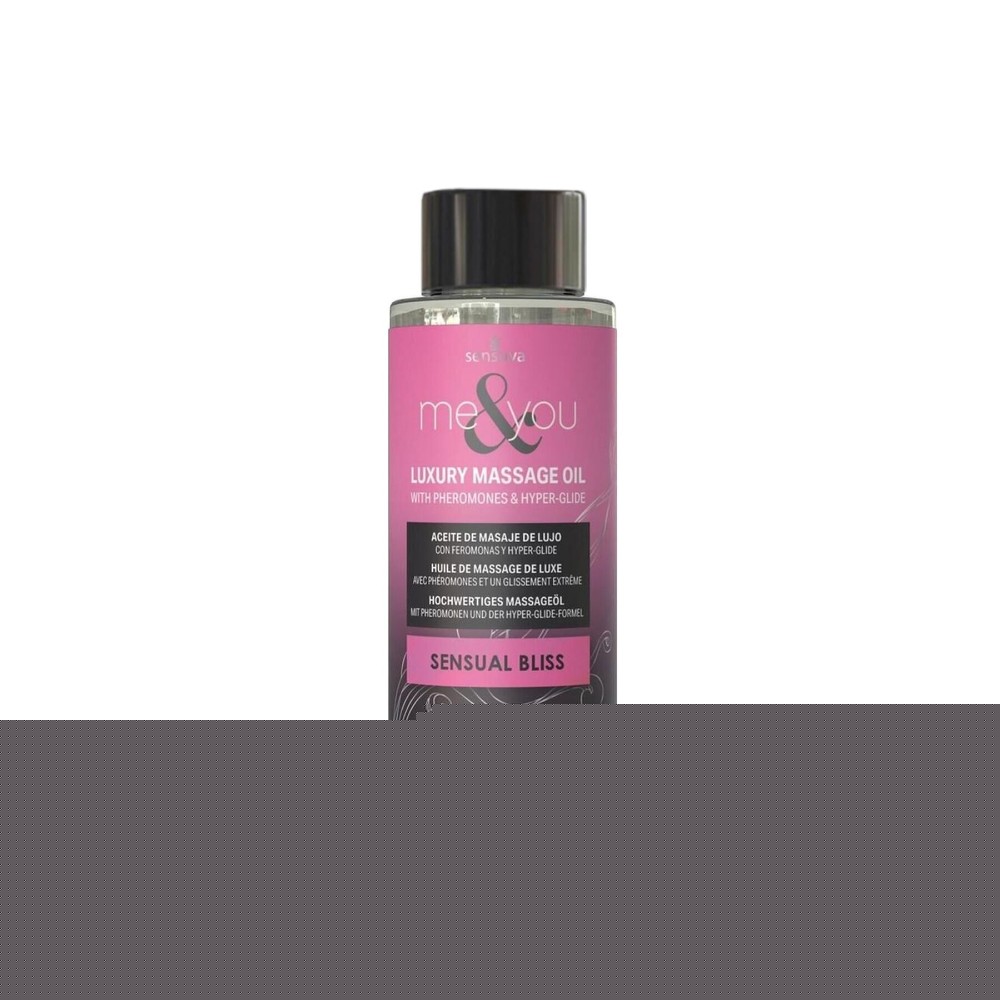 Масажна олія Sensuva Me&You - Sensual Bliss (Pink Grapefruit & Vanilla Bean) 59 мл - зображення 1