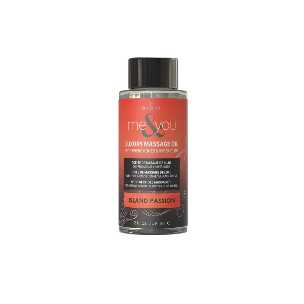 Масажна олія Sensuva Me&You - Island Passion (Wild Passion Fruit & Island Guava) 59 мл - зображення 1