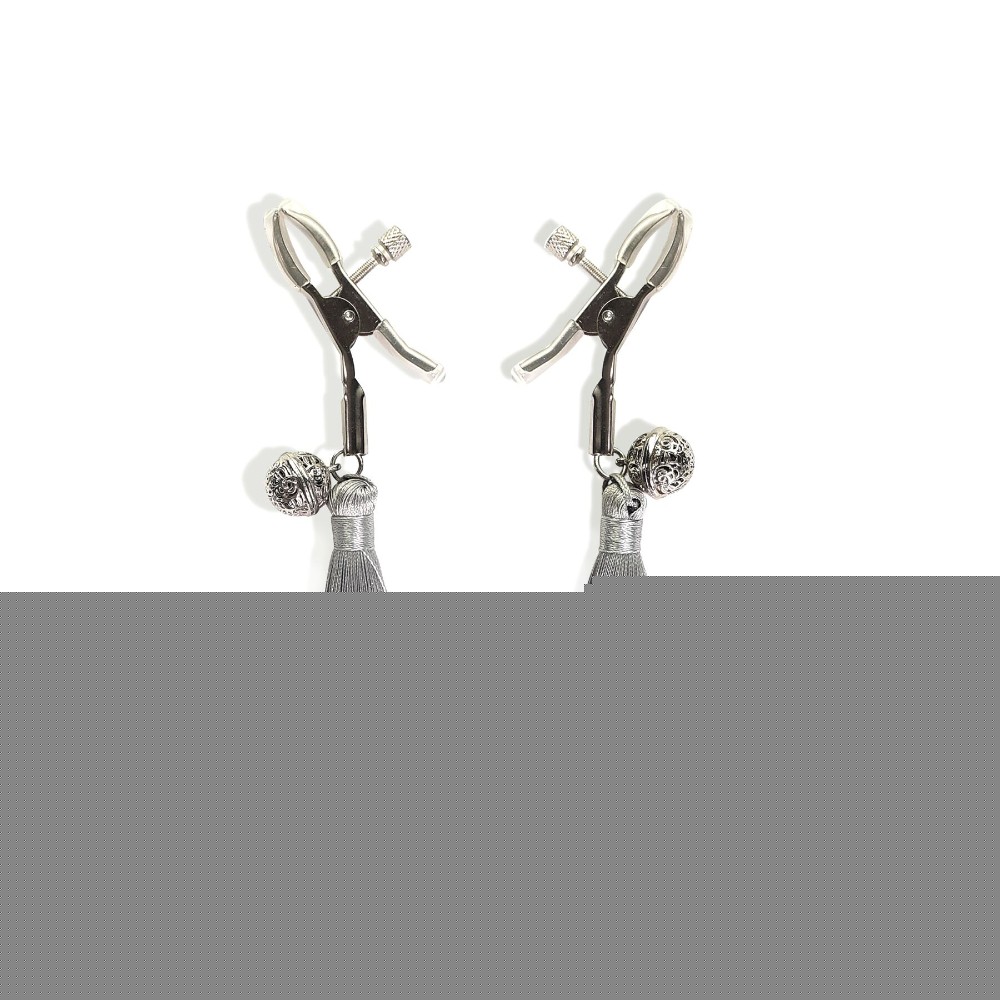 Затискач для сосків Atr of Sex - Nipple Clamps Barocco Tassels - зображення 1