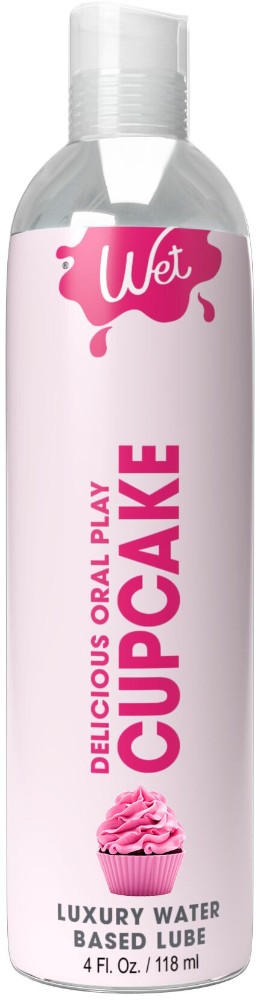 Лубрикант на водній основі Wet Oral Play Cupcake (118 мл), їстівний, без цукру - зображення 1