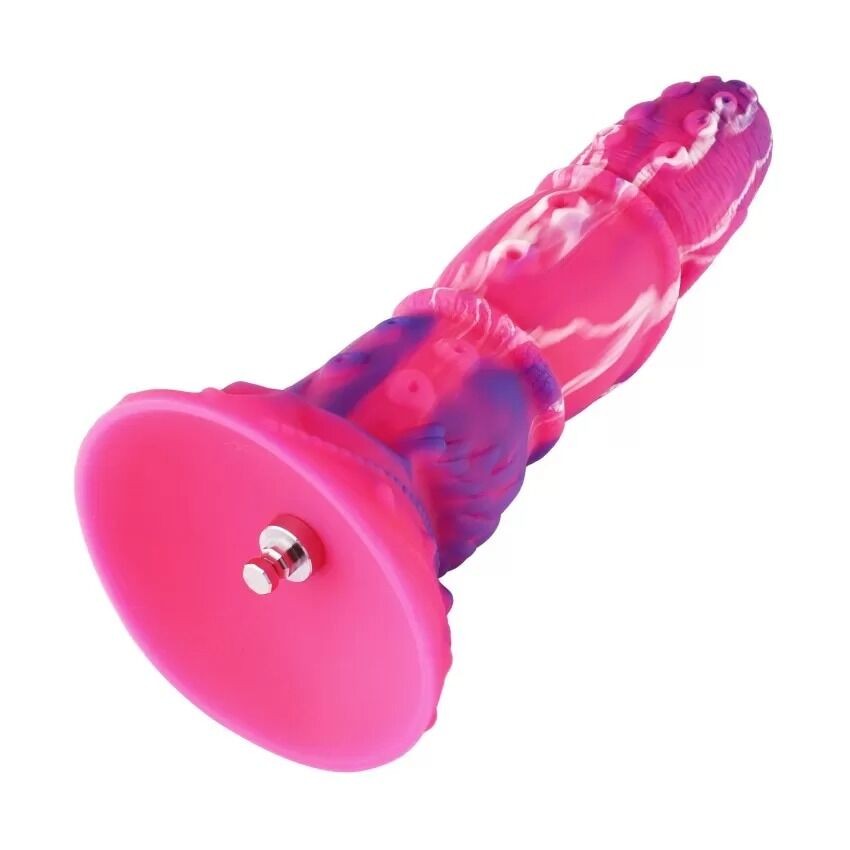 Фалоімітатор для секс-машин Hismith Tentacle Silicone Dildo Monster Series, KlicLok та присоска - зображення 1