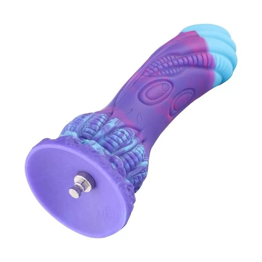 Фалоімітатор для секс-машин Hismith 7.48″ Silicone Dildo HSA140 Monster Series, система KlicLok - зображення 1