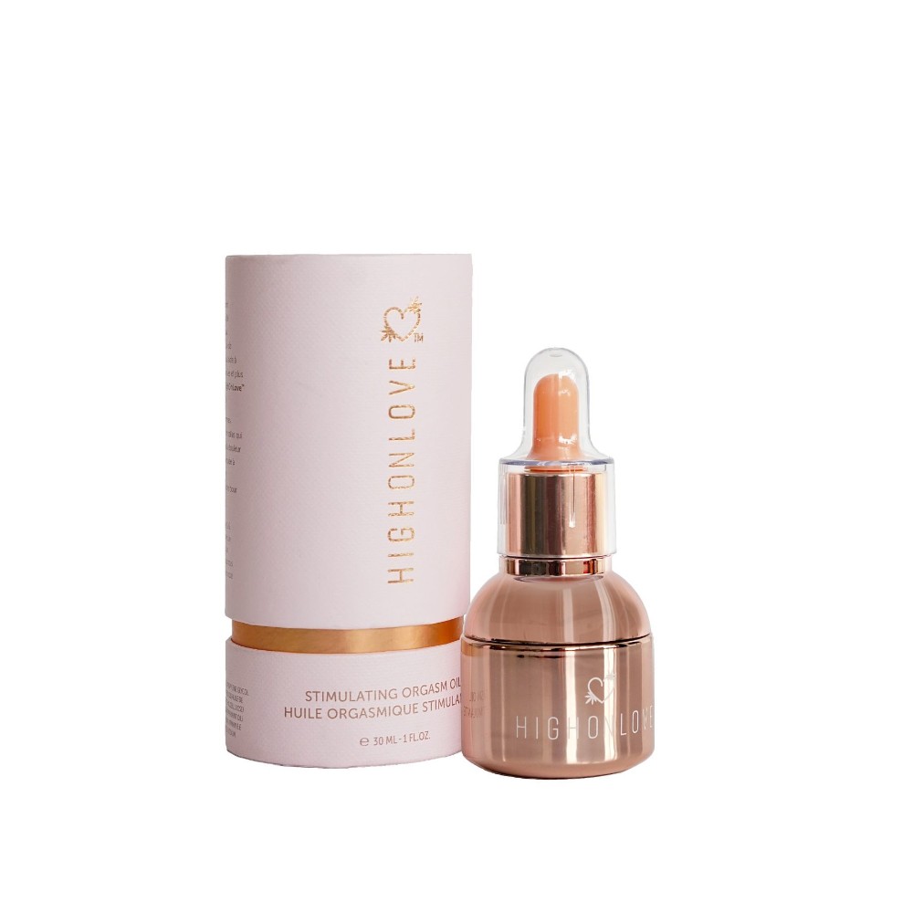 Збуджуючі краплі для клітора HighOnLove Stimulating Gel O Oil (30 мл) з маслом насіння конопель - зображення 1