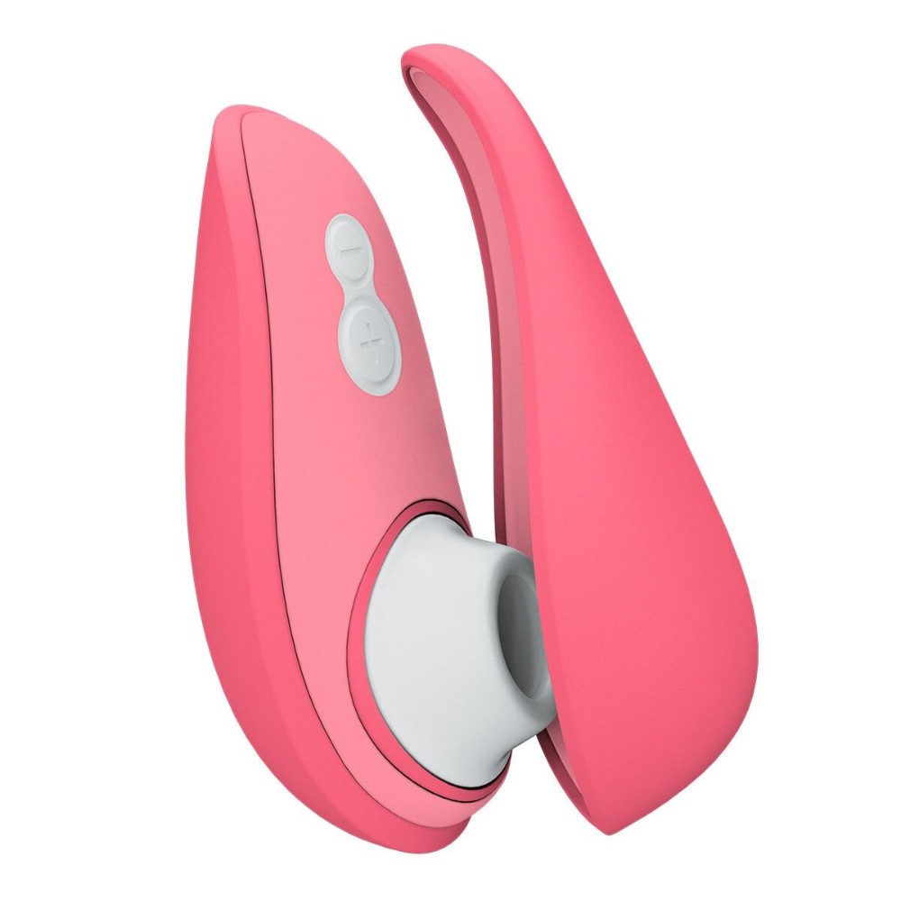 Вакуумний кліторальний стимулятор Womanizer Liberty 2 Vibrant Rose, 8 режимів, магнітна кришечка - зображення 1