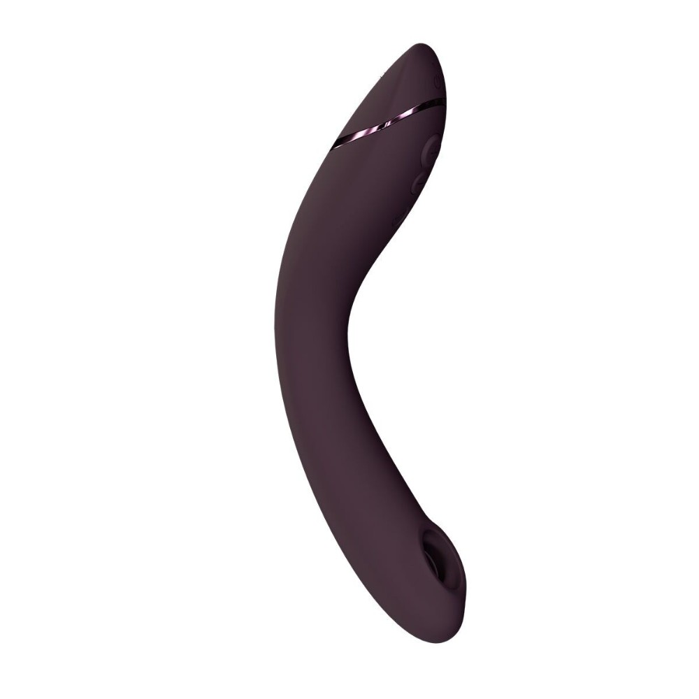 Вакуумний стимулятор для точки G та клітора з вібрацією Womanizer OG Aubergine, 12 рівнів, 3 режими - зображення 1