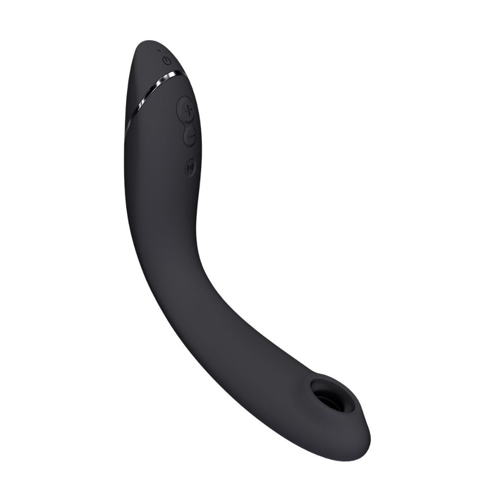 Вакуумний стимулятор для точки G та клітора з вібрацією Womanizer OG Dark Grey, 12 рівнів, 3 режими - зображення 1