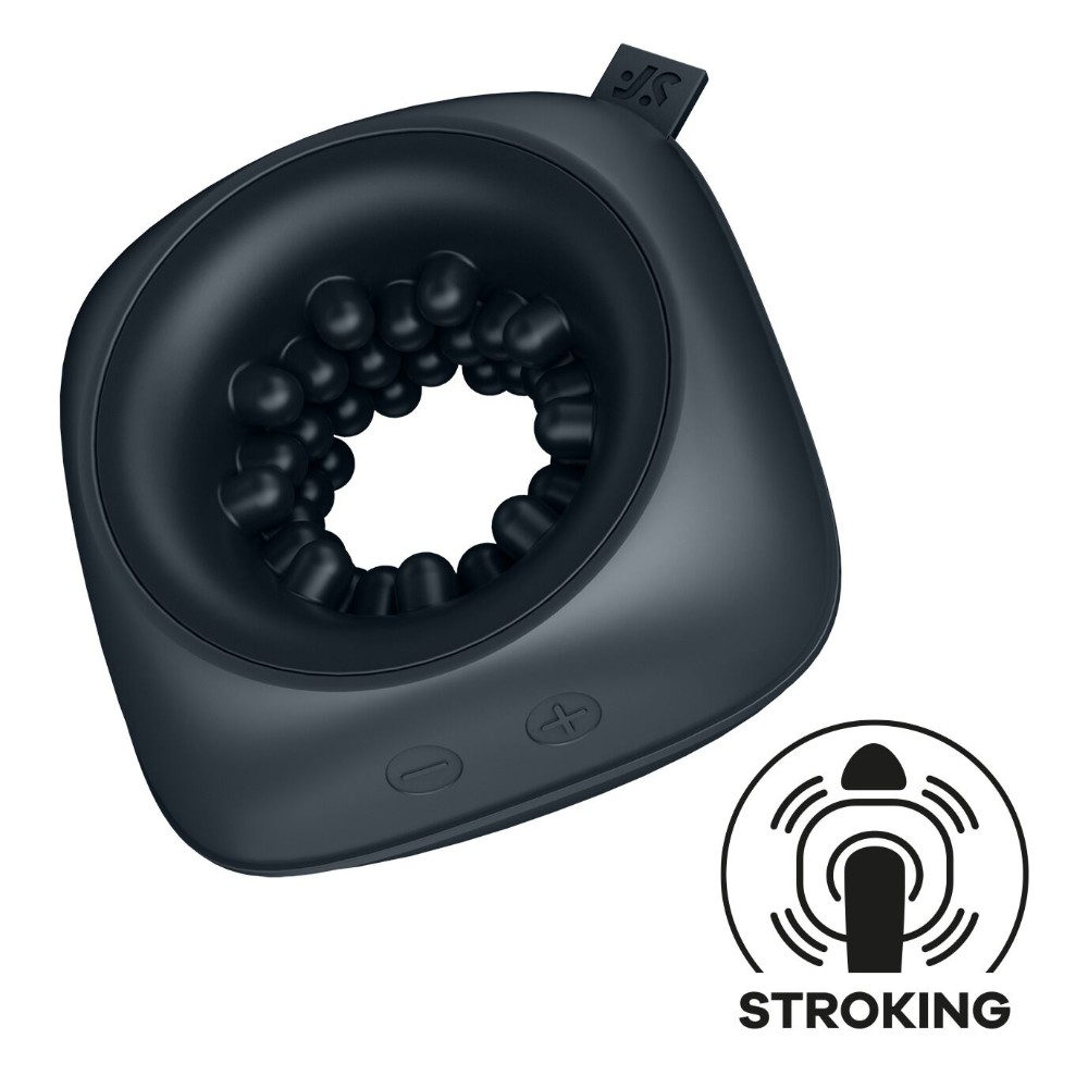 Мастурбатор Satisfyer Ring Stroker, 12 режимів вібрації, універсальний, компактний - зображення 1