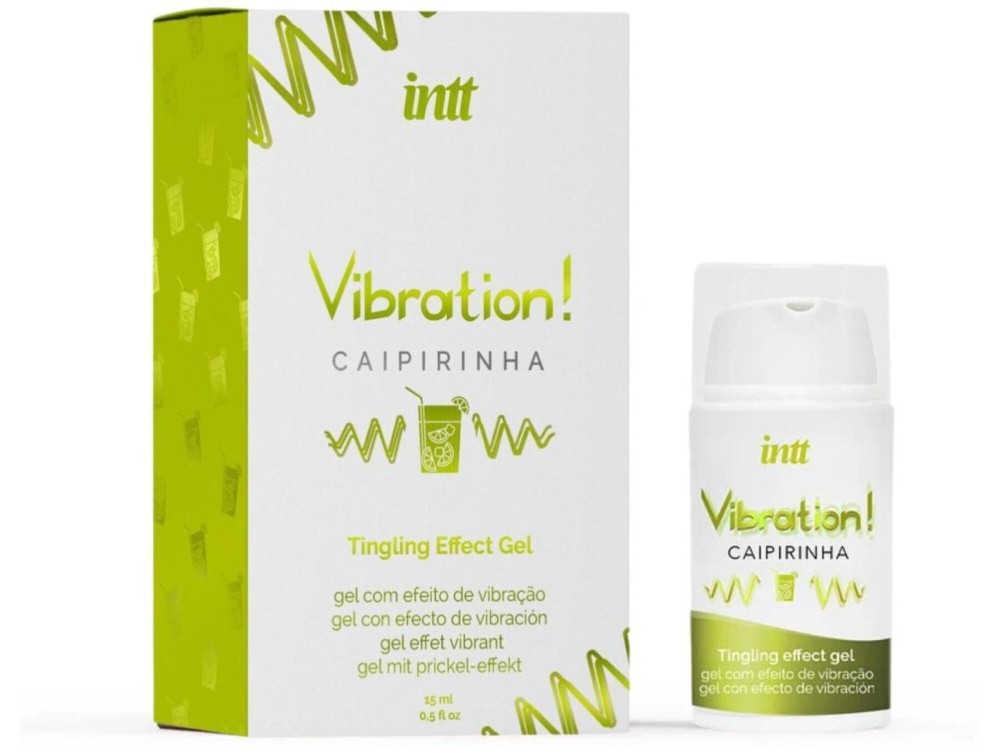Рідкий вібратор Intt Vibration Caipirinha (15 мл), густий гель, дуже смачний, діє до 30 хвилин - зображення 1