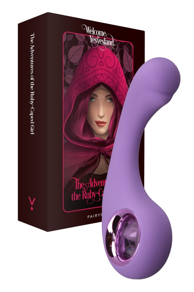 Вібратор для точки G FairyGasm BraveryAward violet - зображення 1