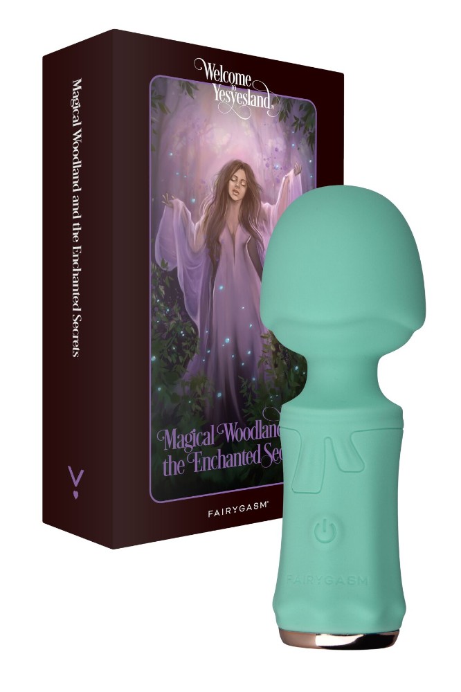 Мінівібромасажер FairyGasm SecretFuntasy green - зображення 1