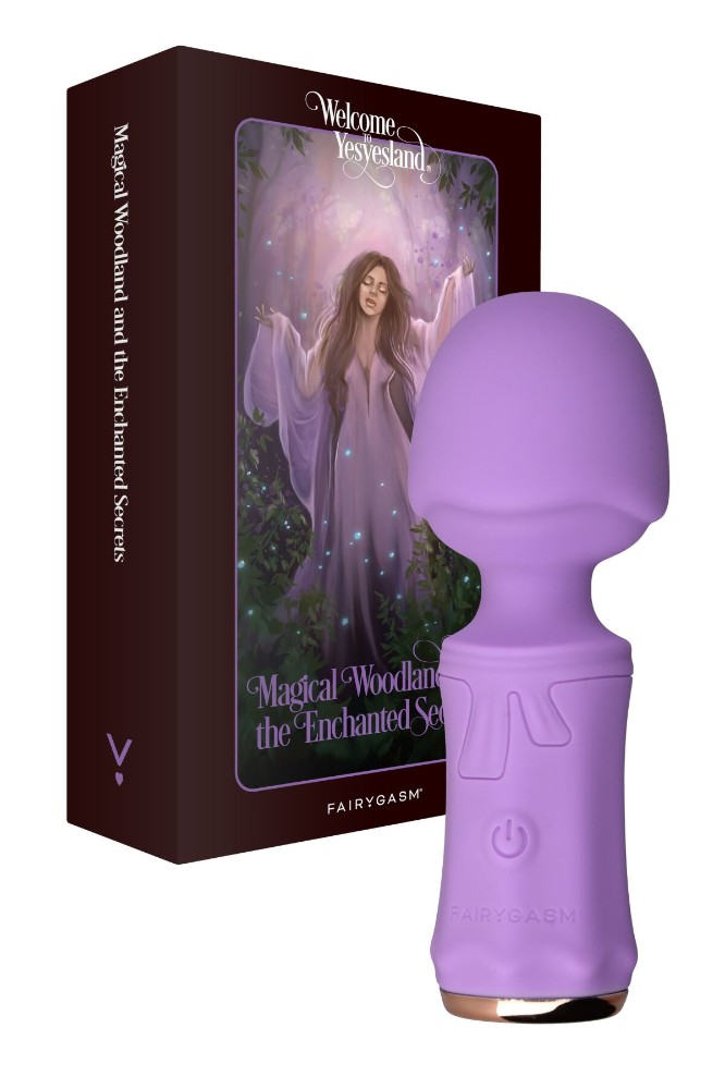 Мінівібромасажер FairyGasm SecretFuntasy violet - зображення 1