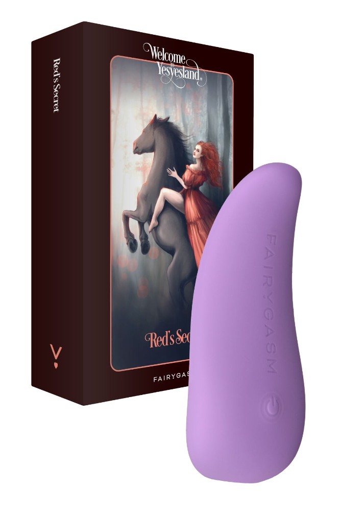 Вібратор-язичок FairyGasm ThrillLeaf violet - зображення 1