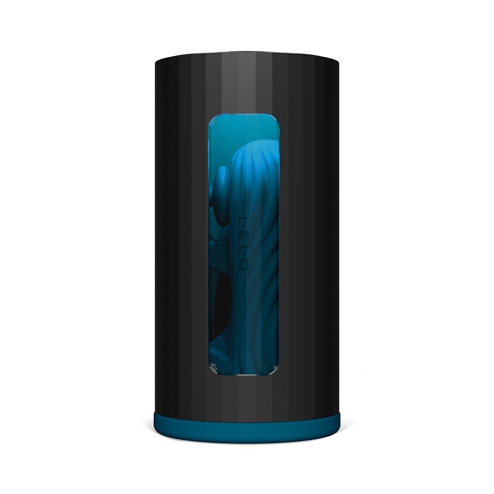 Смарт-мастурбатор LELO F1S V3 Teal, 2 мотори, 8 режимів, стимуляція звуковими хвилями - зображення 1