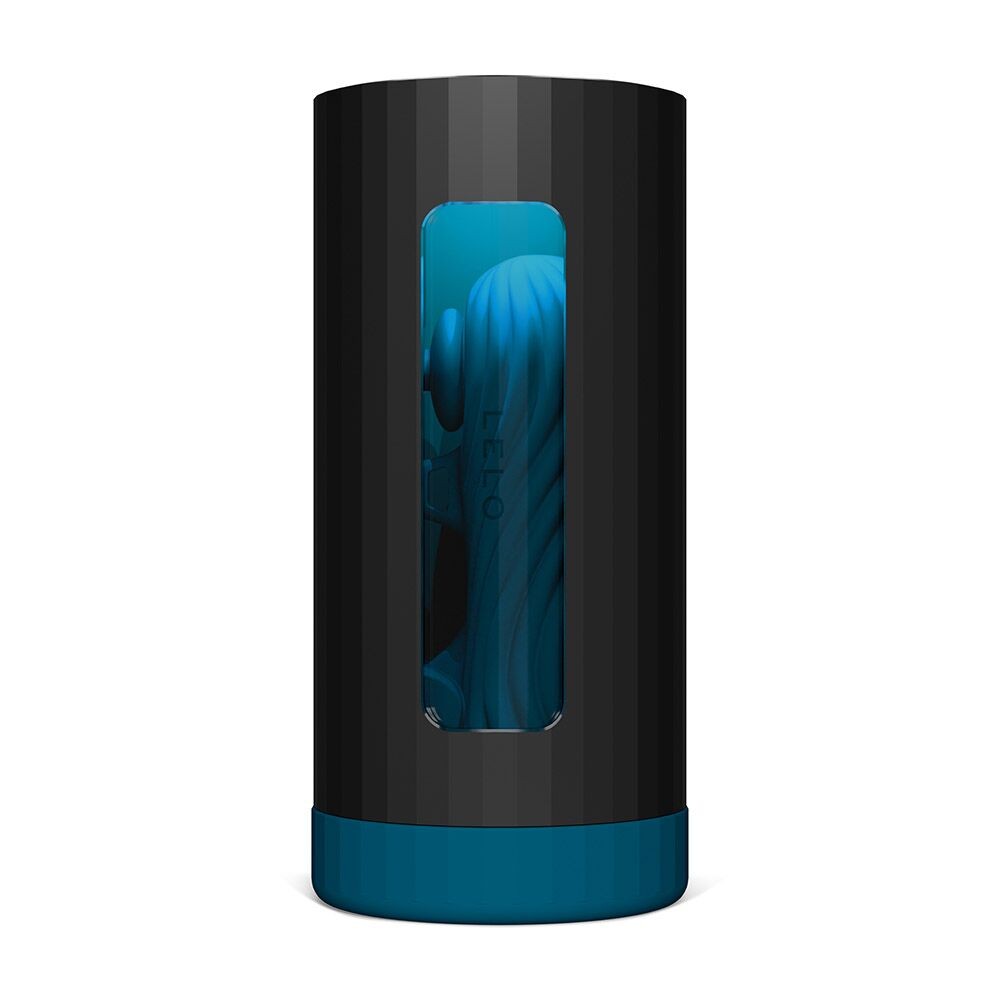 Смарт-мастурбатор LELO F1S V3 XL Teal, збільшений, 2 мотори, 8 режимів, стимуляція звуковими хвилями - зображення 1