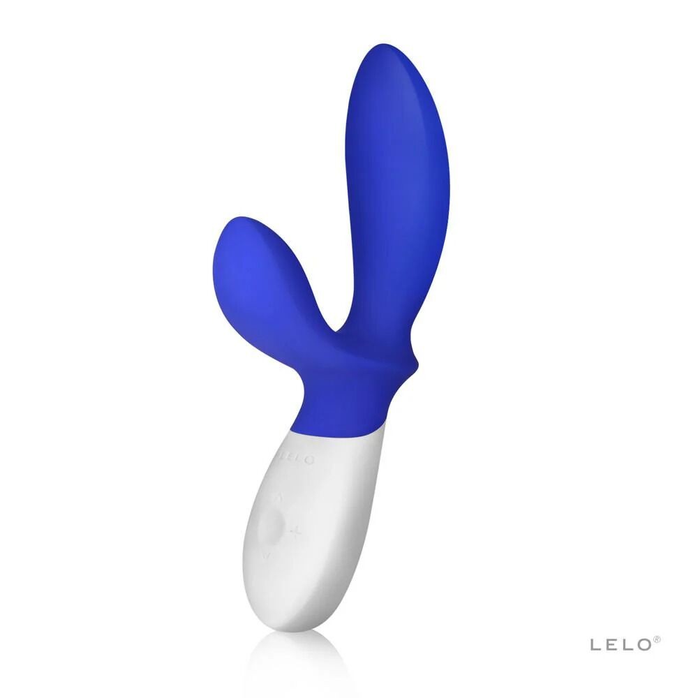 Масажер простати LELO Loki Wave Federal Blue, 2 мотори, манливий рух + стимуляція промежини - зображення 1