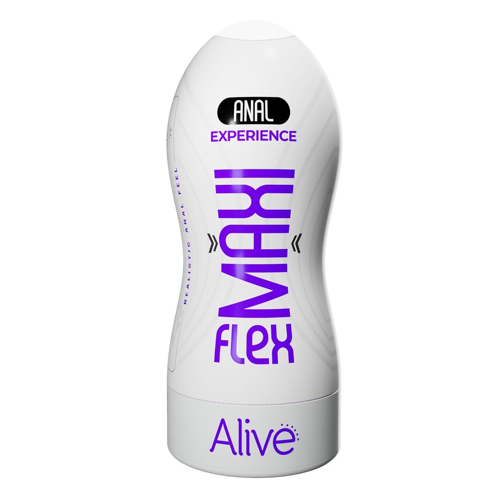 Мастурбатор-анус Alive Maxi Flex L Anal, реалістичний вхід, рельєфний канал - зображення 1