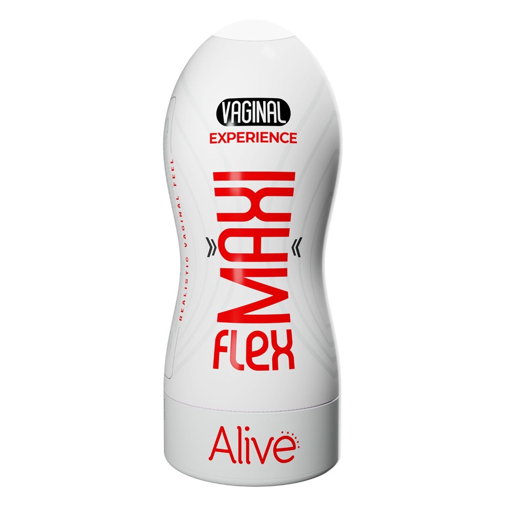 Мастурбатор-вагіна Alive Maxi Flex L Vaginal, реалістичний вхід, рельєфний канал - зображення 1