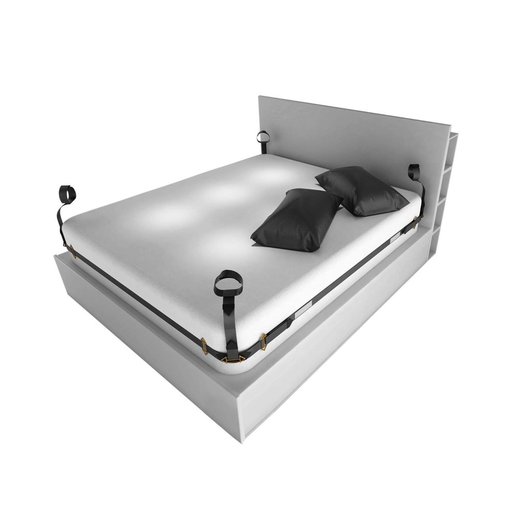 Фіксатори рук та ніг для ліжка LOCKINK BDSM Adjustable Bed Restraint Kit - зображення 1