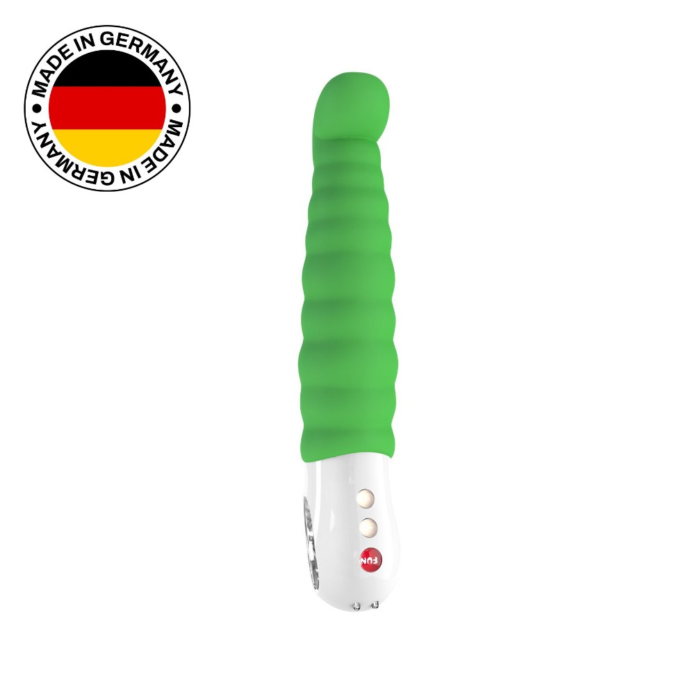 Вібратор точки G Fun Factory PATCHY PAUL fresh green, гнучкий, 12 режимів - зображення 1