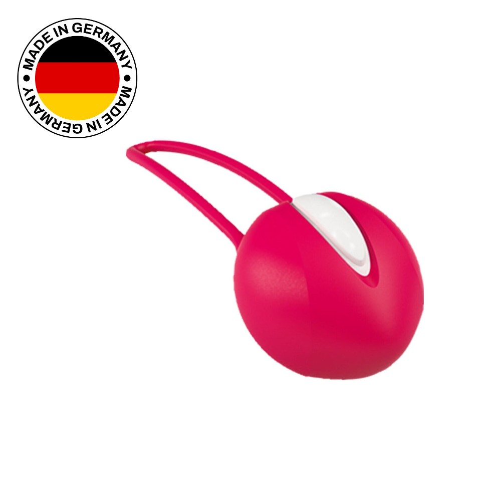 Вагінальна кулька Fun Factory SMARTBALL UNO, червона, одинарна, діаметр 3,6 см - зображення 1